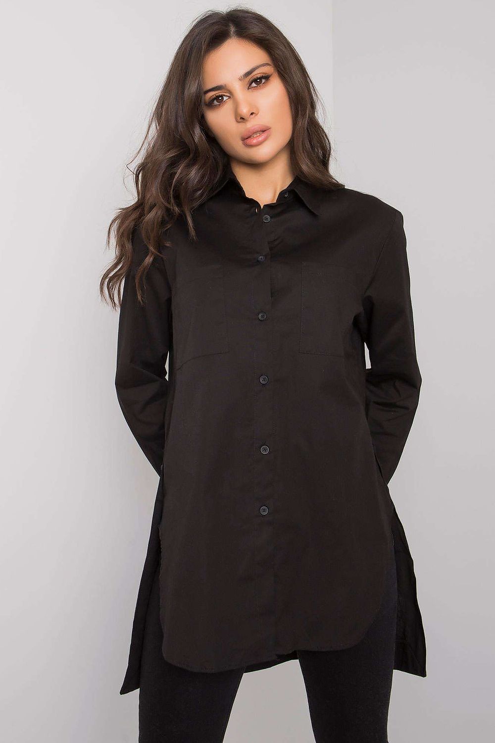 Overhemd met lange mouwen model 160739 Ex Moda